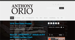 Desktop Screenshot of anthonyorio.com
