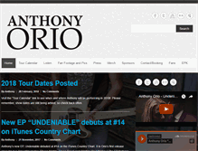 Tablet Screenshot of anthonyorio.com